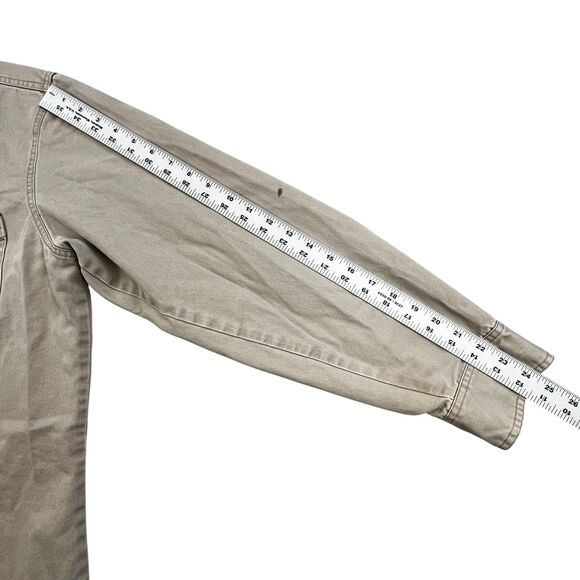 Vintage TreBark Hunting Shirt 2XL Tan Camo Long Sleeve Button Down Lynch Outdoor - Picture 11 of 11